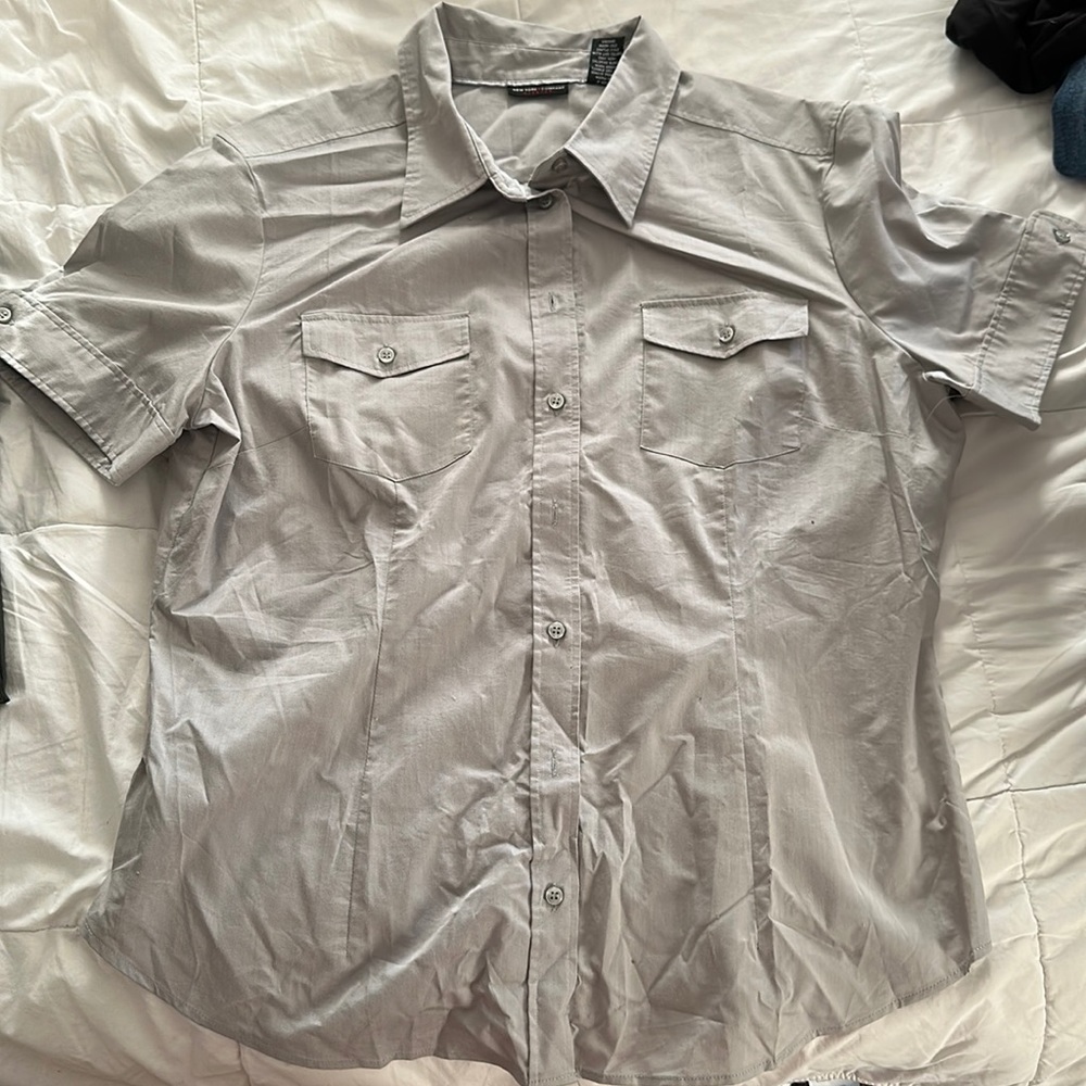 New York and company work shirt